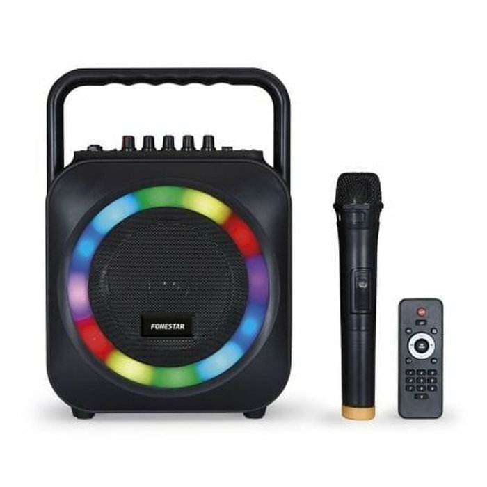 Haut-parleurs de PC FONESTAR BOX-35LED Noir Ambre Haut-parleurs de PC FONESTAR BOX-35LED Noir Ambre