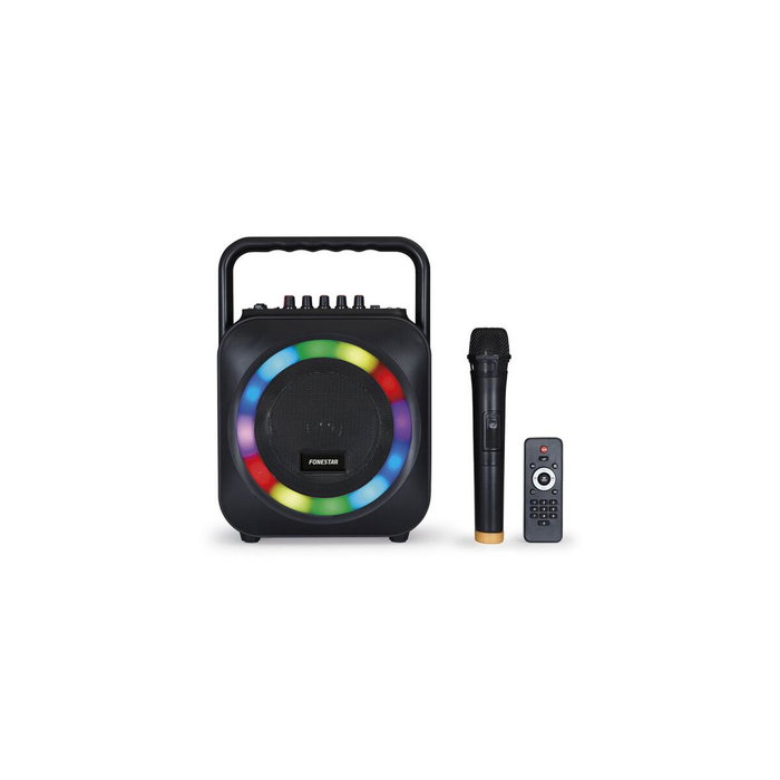 Haut-parleurs de PC FONESTAR BOX-35LED Noir Ambre Haut-parleurs de PC FONESTAR BOX-35LED Noir Ambre