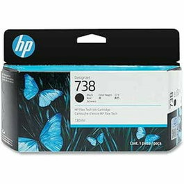 HP Cartouche d'encre DesignJet 738 Noir 130 ml
