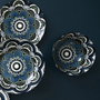 Home Deco Factory Bol Mandala Bleu Mirage 570 ml