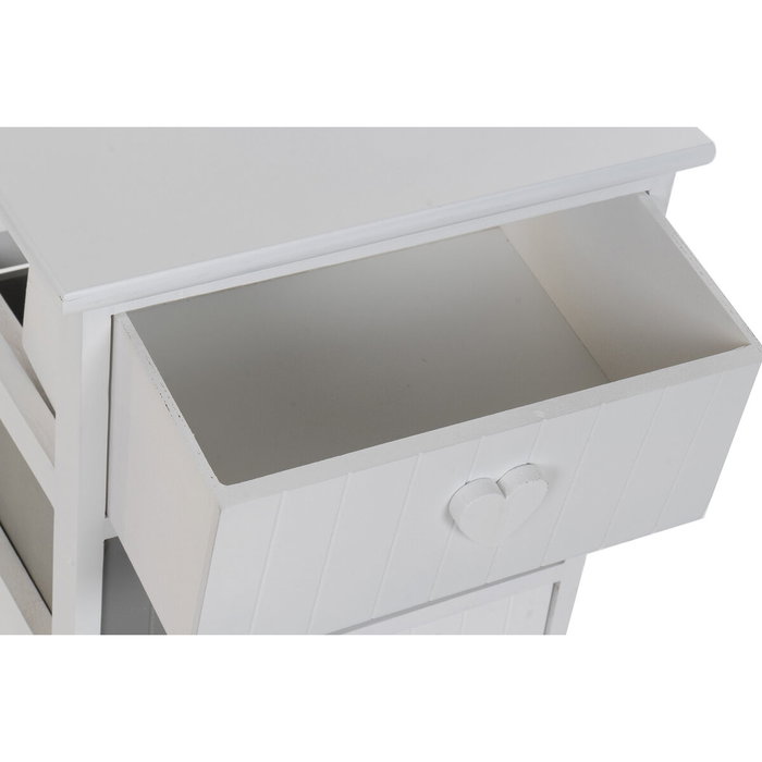 Caisson à Tiroirs Home ESPRIT Blanc Gris 40 x 29 x 58 cm