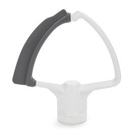 Kitchenaid 5KFE35T Batteur avec Côté Flexible en Metal, Corps en Santoprene pour Pâte et Mélange Complet