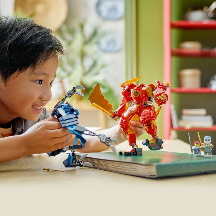 LEGO 71808 NINJAGO Meca Élémentaire du Feu de Kai