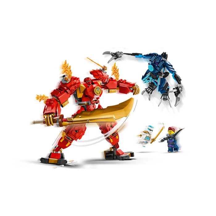 LEGO 71808 NINJAGO Meca Élémentaire du Feu de Kai