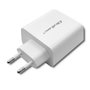 QOLTEC Chargeur USB 45W blanc
