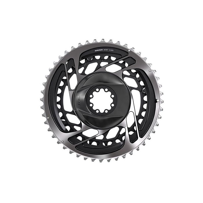 Sram Jeu de plateaux Red 50/37D DM 12V Aluminium Gris Polar Sram Jeu de plateaux Red 50/37D DM 12V Aluminium Gris Polar