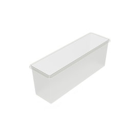 Emuca Plateau auxiliaire Quartz, Transparent