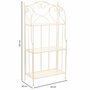 Étagère Alexandra House Living Blanc Métal Fer 30 x 70 x 30 cm