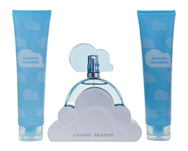 Ariana Grande Coffret Parfum Cloud Eau de Parfum 100 ml + Lait Corporel Hydratant 100 ml + Gel Douche 100 ml Pour Femme