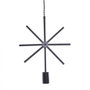 Lampe À Suspension Elise noir [JD3975-01 BK]