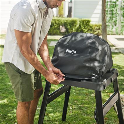Ninja Housse de protection pour barbecue électrique extérieur Woodfire OG850/901 - Résistante aux intempéries