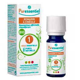 PURESSENTIEL Huile essentielle de Romarin Cineol BIO 10 ml