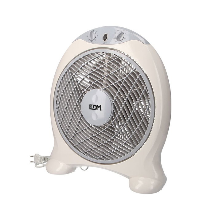 EDM Product Ventilateur de Bureau EDM 33951 Blanc Gris 45 W
