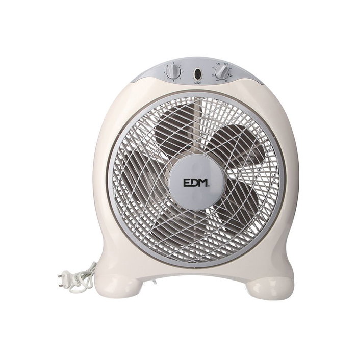 EDM Product Ventilateur de Bureau EDM 33951 Blanc Gris 45 W