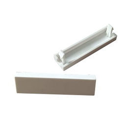 Lanview Plaque d'obturation 1/4 pour plaques de finition UK, 12,5 mm x 50 mm