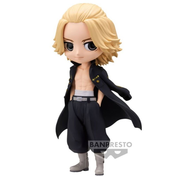 BANPRESTO - Figurine Q Posket Manjiro Sano 'Mikey' Tokyo Revengers 14cm - PVC - Dès 15 ans