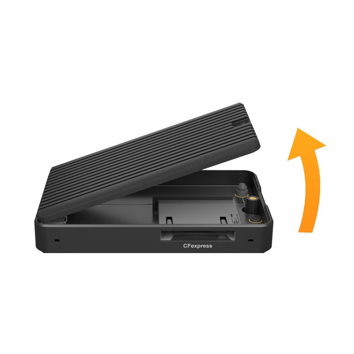 Icy IB-CR601M-C31 Boîtier SSD M.2 avec lecteur de carte