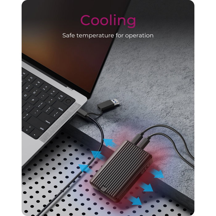 Icy IB-CR601M-C31 Boîtier SSD M.2 avec lecteur de carte