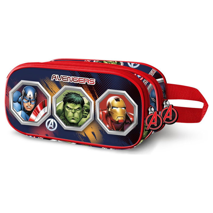 Karactermania Avengers Porte-tout Double 3D Assemble