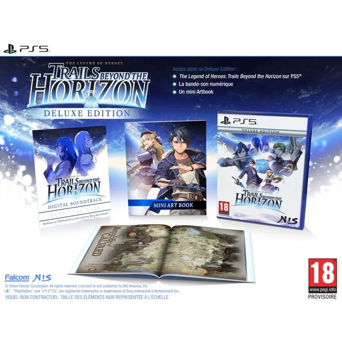 Microids - The Legend of Heroes: Trails Beyond the Horizon - Deluxe Edition - Jeu de rôle japonais (JRPG) - Édition PS5