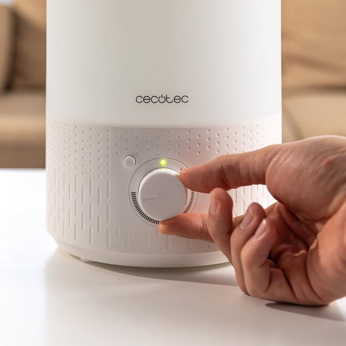 Humidificateur ultrasons Cecotec 2,5L 27W LED blanc Breezecare 2500 Light