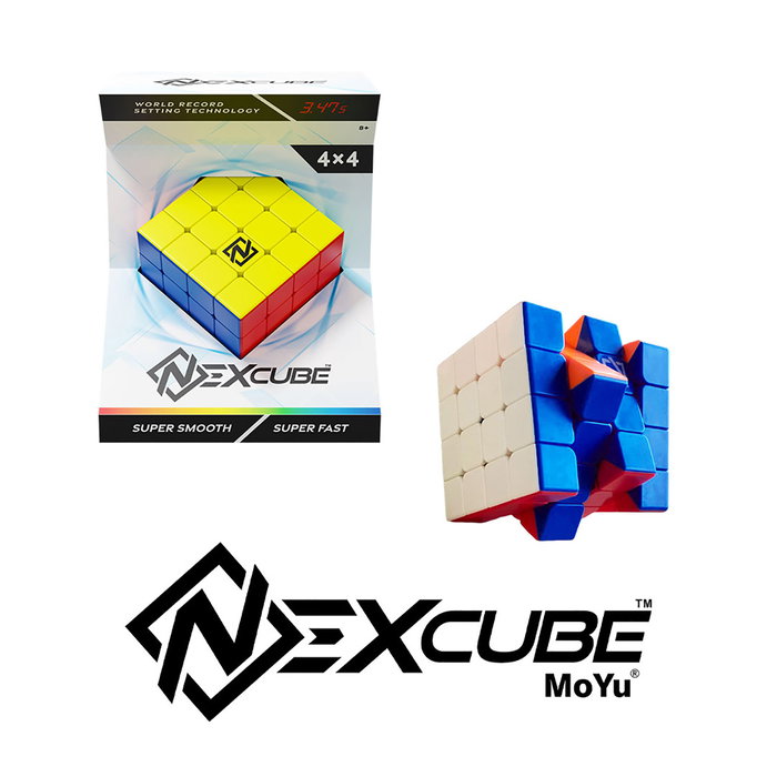 Goliath Rubik's Cube Speed Cube Nexcube 4x4 928347 - Cube de vitesse 4x4 - Puzzle pour adultes et enfants à partir de 8 ans