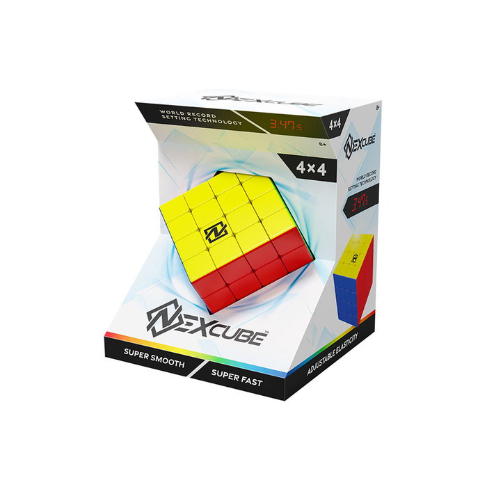 Goliath Rubik's Cube Speed Cube Nexcube 4x4 928347 - Cube de vitesse 4x4 - Puzzle pour adultes et enfants à partir de 8 ans