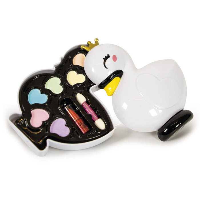 Lovely Coffret de Maquillage Palette à Ombre en Forme de Cygne Taille Compacte Maquillage Testé pour une Sécurité Totale Lovely Coffret de Maquillage Palette à Ombre en Forme de Cygne Taille Compacte Maquillage Testé pour une Sécurité Totale