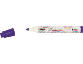Kreul Marqueur pour textiles translucides violet pointe balle 2-4mm