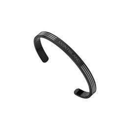 Montblanc Bracelet Starwalker en acier inoxydable gris foncé