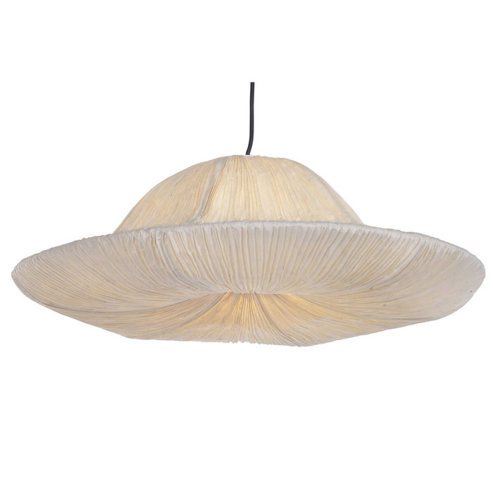 Home ESPRIT Suspension Papier Acier Beige