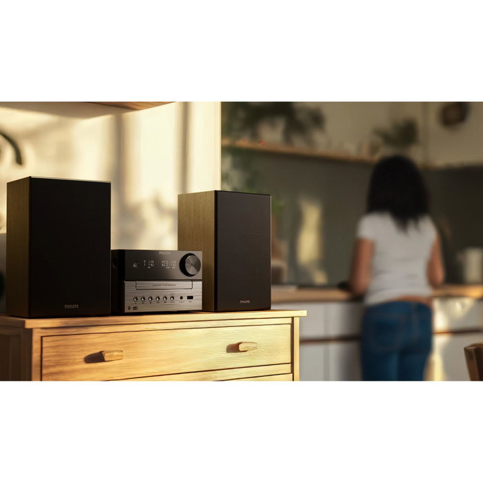 Philips TAM3505M2/12 Mini Système Stéréo Noir/Gris