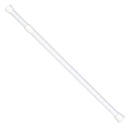 RIEL CHYC Barre de vitrage extensible blanche 12 mm, 91-143 cm