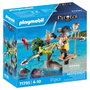 Playmobil Piratas – Bateau Pirate avec Canons et Trésor, Jouet pour Enfants dès 4 Ans (71795)