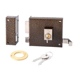 CVL Serrure en applique 1125AR/1-100 gauche avec cylindre rond