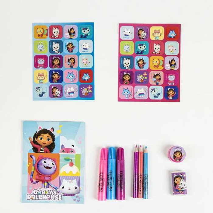 Ensemble de Papeterie Gabby's Dollhouse Violet