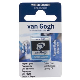 Van Gogh Aquarelle en Pastille Gris Payne 708