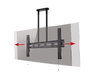 B-Tech BT8449 Support de plafond universel pour écrans extra-larges 65-100 pouces, Noir, 1,5 m