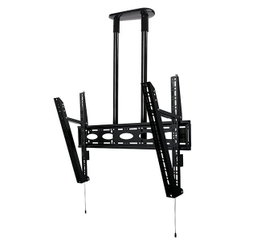 B-Tech BT8449 Support de plafond universel pour écrans extra-larges 65-100 pouces, Noir, 1,5 m