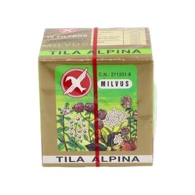 Milvus Tila Alpina Sedant 10 Infusions Milvus Tila Alpina Sedant 10 Infusions