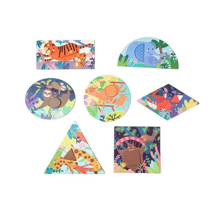 Mieredu Mi Superpuzle Formes Me101 - Puzzle éducatif en bois avec aimants - Lettres bilingues anglais/espagnol - Développement des compétences pour enfants 3 ans et plus