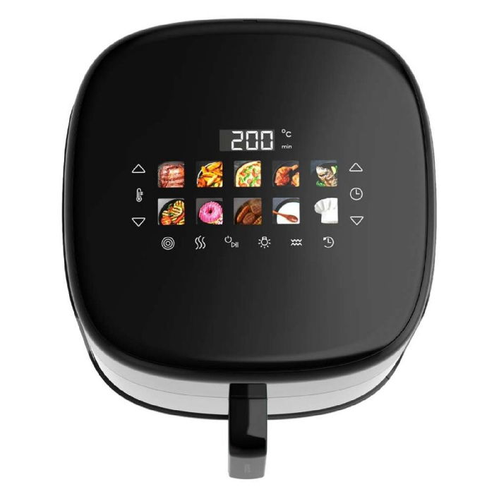 Friteuse à air 8,5L Cecotec Cecofry&Grill Smokin'Prime 8500 2300W gril fumoir noir Friteuse à air 8,5L Cecotec Cecofry&Grill Smokin'Prime 8500 2300W gril fumoir noir