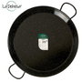 La Dehesa Poêle à paella émaillée 70 cm 30 portions acier émaillé noir (Set de 2)
