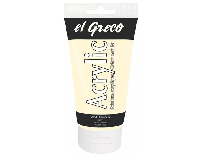 Kreul Pintura acrílica artistas EL GRECO Blanco Ivory 150ml Kreul Pintura acrílica artistas EL GRECO Blanco Ivory 150ml