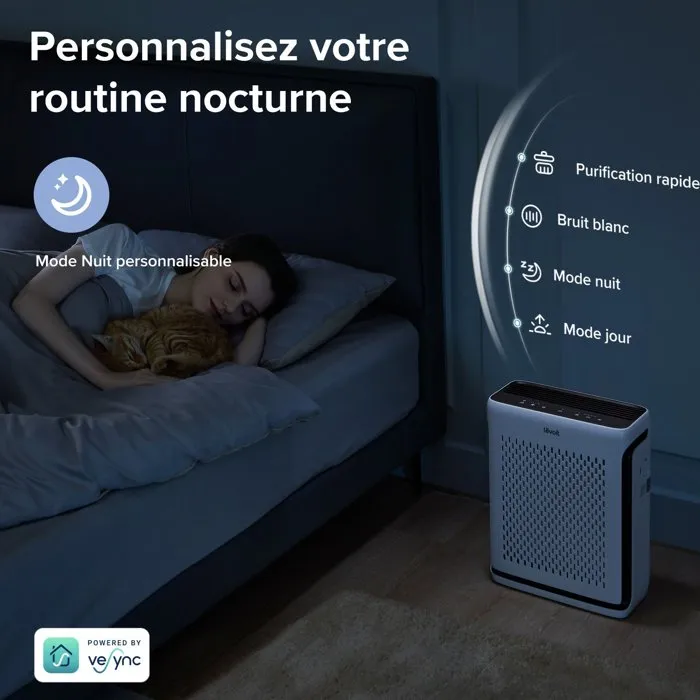 Levoit Vital 100S Purificateur d'air Smart HEPA - Blanc Levoit Vital 100S Purificateur d'air Smart HEPA - Blanc