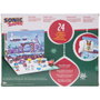 JAKKS PACIFIC Calendrier de l'Avent Sonic The Hedgehog - Dimensions: 405 x 305 x 58 mm