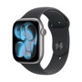 Apple Watch Series 11 GPS - 42mm - Boîtier Space Grey Aluminium - Bracelet Black Sport Band - S/M