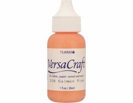 Tsukineko Encre Textile VERSACRAFT Salmon Pink 30 ml