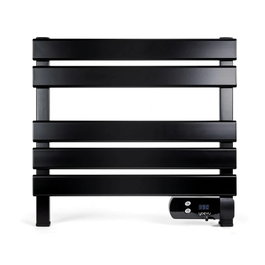 Yoevu Toallero Électrique 150 W Noir - Aluminium avec Temporisateur Programmoble