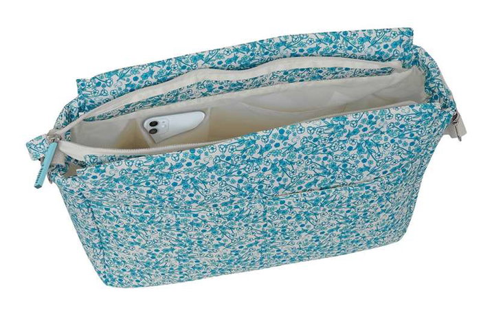 Safta Sac adaptateur pour landau réversible et réparable Miffy Mum Garden - 46 x 26 x 15 cm